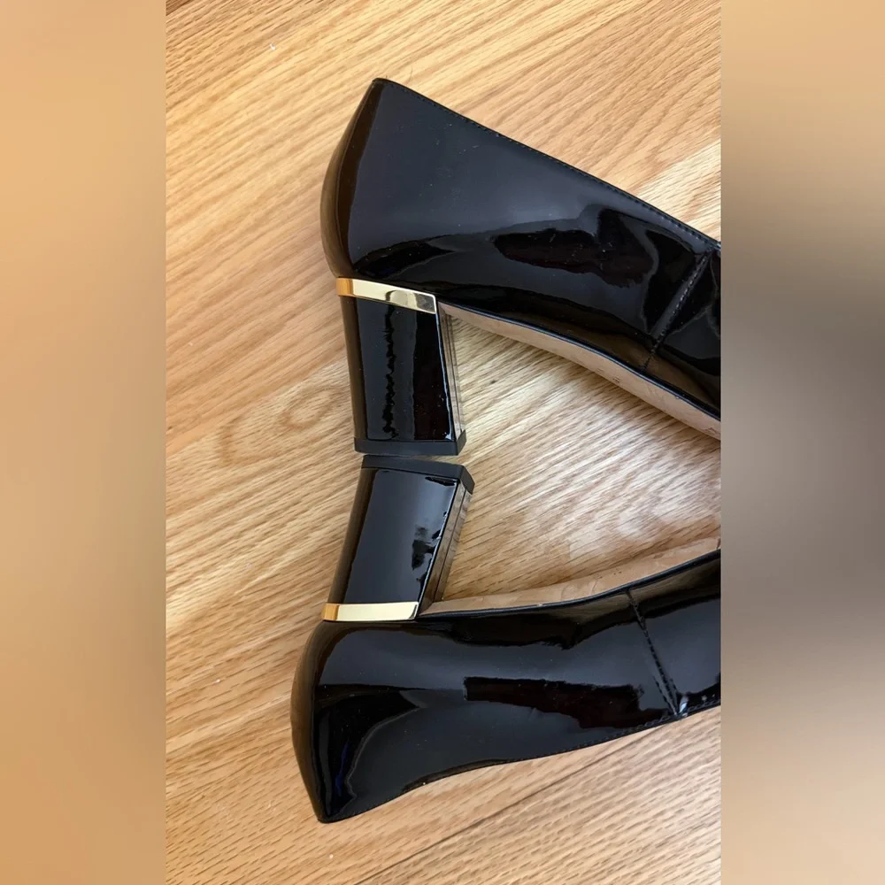 KATE SPADE New York Delores Classic Pumps, Black Patent Women's Heels Size 7.5M🖤